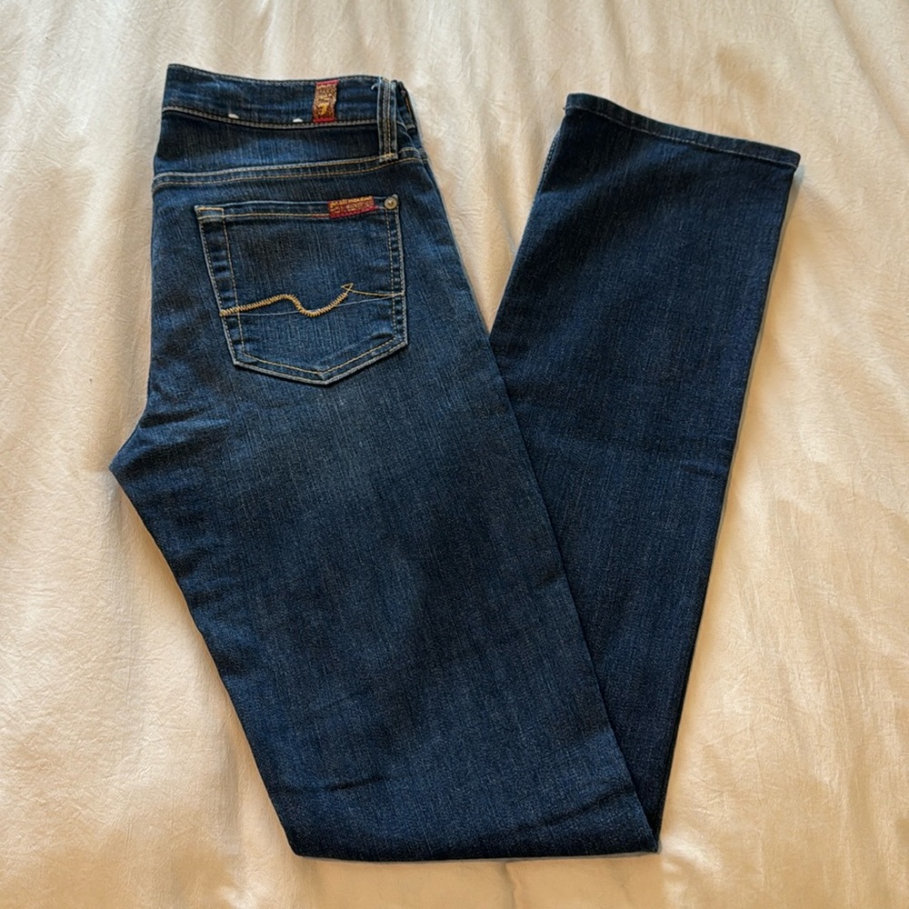 7 for All Mankind Straight Leg Jeans